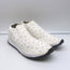 Jimmy Choo Norway Crystal-Embellished Sock Sneakers White Knit Size 38