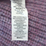 Tory Burch Tory Sport Ribbed Cashmere Crewneck Sweater Lavender Size Medium