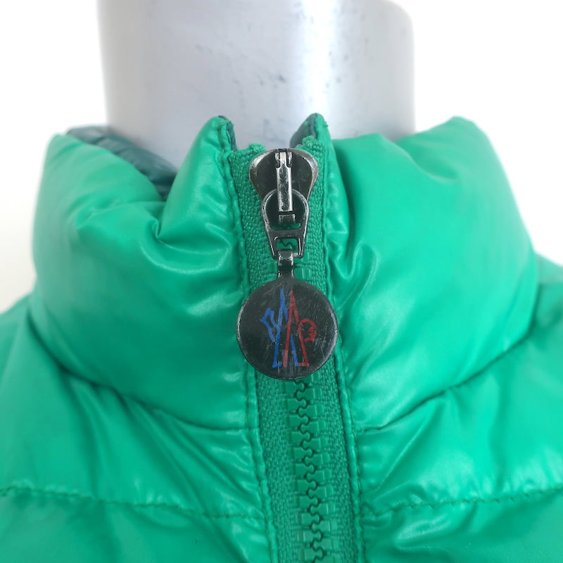 Moncler Ghany Down Puffer Vest Green Size 4