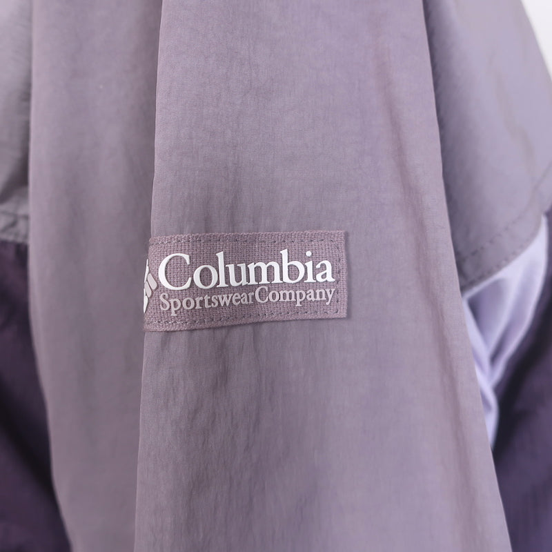 Madhappy x Columbia Hooded Windbreaker Purple Size Medium Unisex