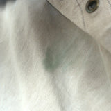 Greg Lauren Nomad Shearling-Hood Coat Beige Military Canvas & Gray Wool Size 3