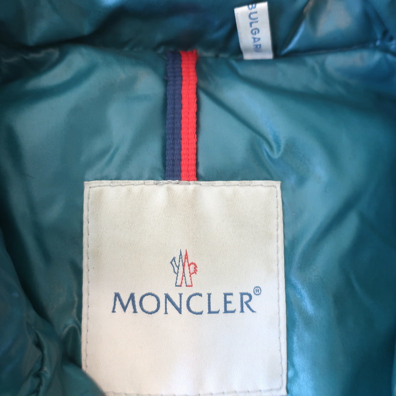 Moncler Ghany Down Puffer Vest Green Size 4