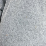 Brochu Walker Elbow Patch Sweater Gray Wool-Cashmere Size Medium V-Neck Pullover