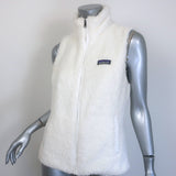 Patagonia Los Gatos Fleece Vest White Size Medium