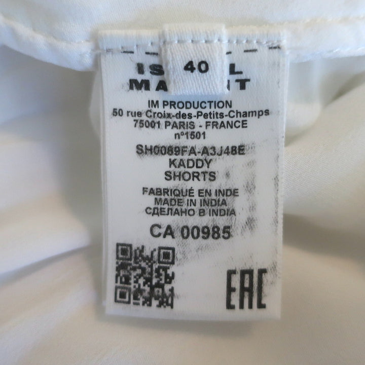 Isabel Marant Etoile Ruffled Eyelet-Embroidered Top &amp; Shorts Set White Size 40