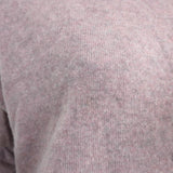 Inhabit Cashmere Layered-Hem Sweater Dusty Rose Size Small Crewneck Pullover