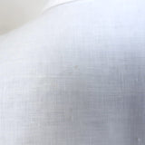 J.McLaughlin Britt Linen Button Down Shirt White Size Small
