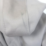 Louis Vuitton Reversible Signature Hooded Wrap Coat Taupe/Gray Monogram Size 36