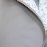 Louis Vuitton Reversible Signature Hooded Wrap Coat Taupe/Gray Monogram Size 36