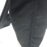 Prada Tessuto Nylon Front Pocket Flat Crossbody Bag Black
