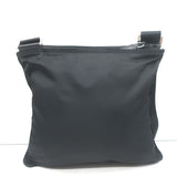 Prada Tessuto Nylon Front Pocket Flat Crossbody Bag Black