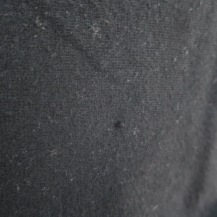 Vince Open-Back Sweater Black Cashmere-Blend Size Small Boatneck Pullover