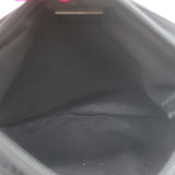 Prada Tessuto Nylon Front Pocket Flat Crossbody Bag Black