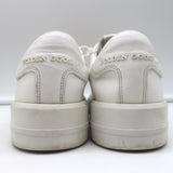 Golden Goose Pure Star Low Top Sneakers White Leather Size 35