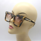 Karen Walker Banks Oversize Rectangle Sunglasses Tortoise 1801757 51mm