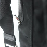 Prada Vela Small Hunting Bag Black Nylon Buckle Flap Crossbody