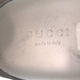 Gucci Kids Ace Platform Sneakers White Leather Size 33