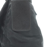 Prada Vela Small Hunting Bag Black Nylon Buckle Flap Crossbody