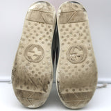 Gucci Kids Ace Platform Sneakers White Leather Size 33