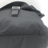 Prada Vela Small Hunting Bag Black Nylon Buckle Flap Crossbody