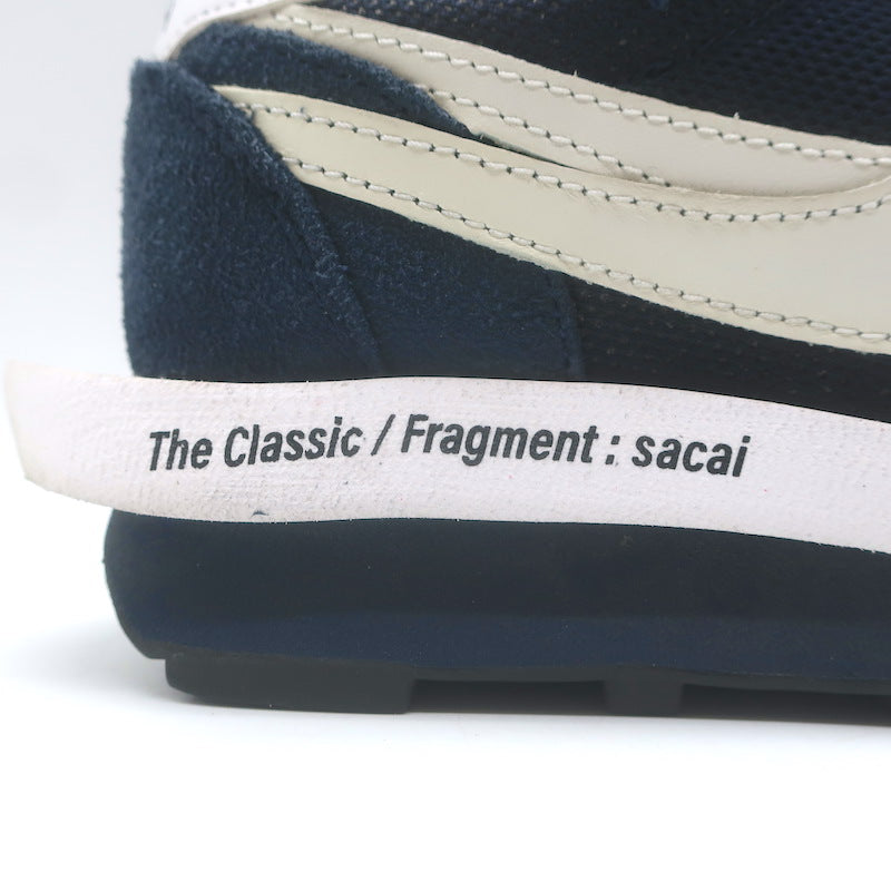 Nike x Sacai x Fragment Design LD Waffle Sneakers Navy Size 4.5