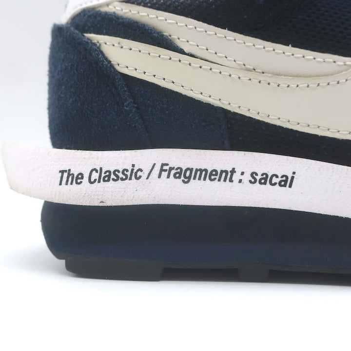 Nike x Sacai x Fragment Design LD Waffle Sneakers Navy Size 4.5