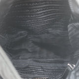 Prada Vela Small Hunting Bag Black Nylon Buckle Flap Crossbody