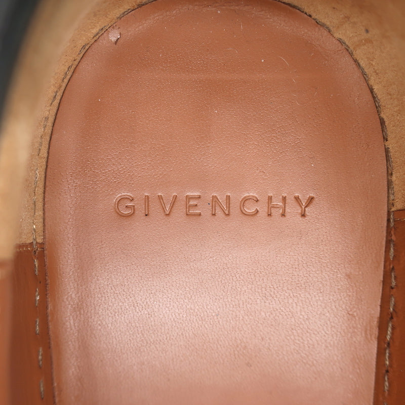 Givenchy Two-Tone Lace Slip-On Skate Sneakers Black &amp; White Size 41