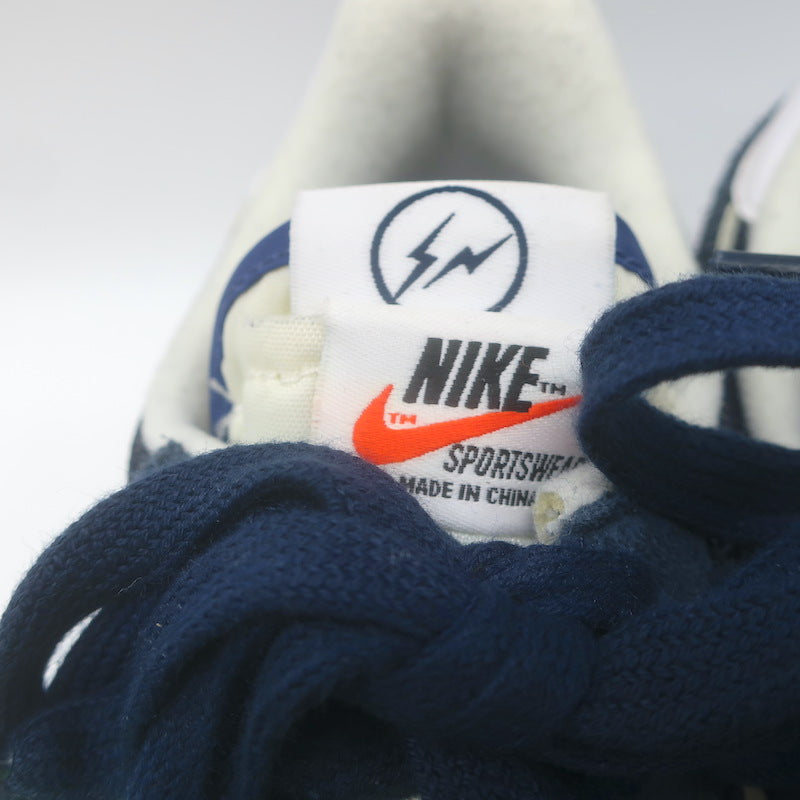 Nike x Sacai x Fragment Design LD Waffle Sneakers Navy Size 4.5