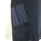 Greg Lauren Hero Hoodie Sweatshirt with Cape Black Size 2
