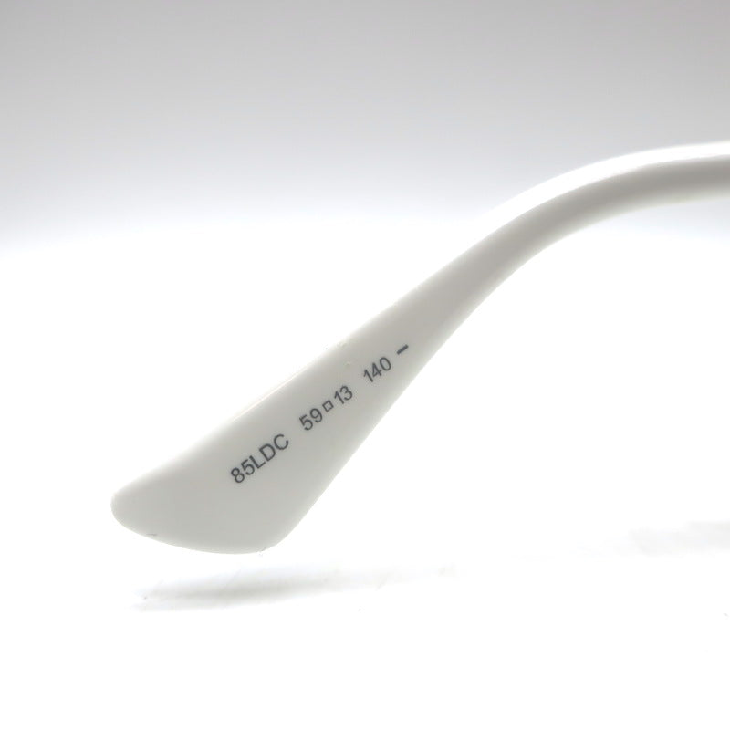 Christian Dior DiorSoRealS Studded Mirrored Brow Bar Sunglasses White 85LDC 59mm