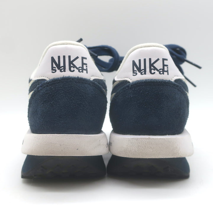 Nike x Sacai x Fragment Design LD Waffle Sneakers Navy Size 4.5
