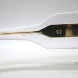 SEE 4490 Rectangular Sunglasses Crystal Clear/Blue 56mm