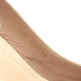 Gianvito Rossi Agata 85 Slingback Pumps Nude Leather Size 41 Pointed Toe Heels