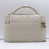 Saint Laurent Gaby Vanity Bag Ecru Quilted Leather Mini Crossbody