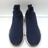 Balenciaga Speed Sock Sneakers Navy Size 9