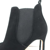 Manolo Blahnik Tungade Ankle Boots Black Suede Size 41 Pointed Toe Booties