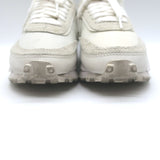Nike x Sacai LD Waffle Sneakers White Nylon & Suede Size 4