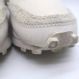 Nike x Sacai LD Waffle Sneakers White Nylon & Suede Size 4