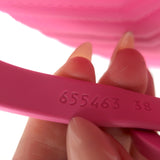 Gucci Pascar GG Marmont Platform Flip Flop Sandals Pink Size 38