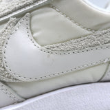 Nike x Sacai LD Waffle Sneakers White Nylon & Suede Size 4