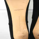 Manolo Blahnik Tungade Ankle Boots Black Suede Size 41 Pointed Toe Booties