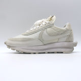 Nike x Sacai LD Waffle Sneakers White Nylon & Suede Size 4