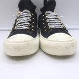 Christian Dior Walk'n'Dior High Top Sneakers Black Leather-Trim Knit Size 41