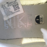 Nike x Sacai LD Waffle Sneakers White Nylon & Suede Size 4