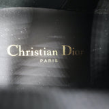 Christian Dior Walk'n'Dior High Top Sneakers Black Leather-Trim Knit Size 41