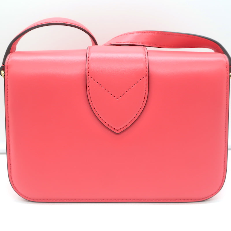 Louis Vuitton LV Pont 9 Shoulder Bag Dahlia Pink Leather NEW