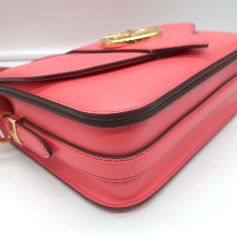 Louis Vuitton LV Pont 9 Shoulder Bag Dahlia Pink Leather NEW