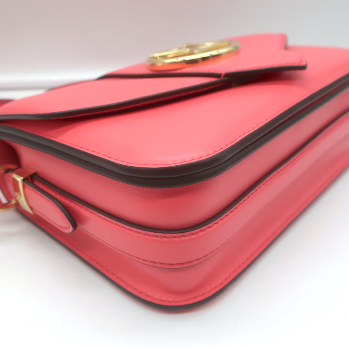 Louis Vuitton LV Pont 9 Shoulder Bag Dahlia Pink Leather NEW
