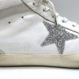 Golden Goose Swarovski Crystal-Embellished Mid Star Sneakers White Size 40